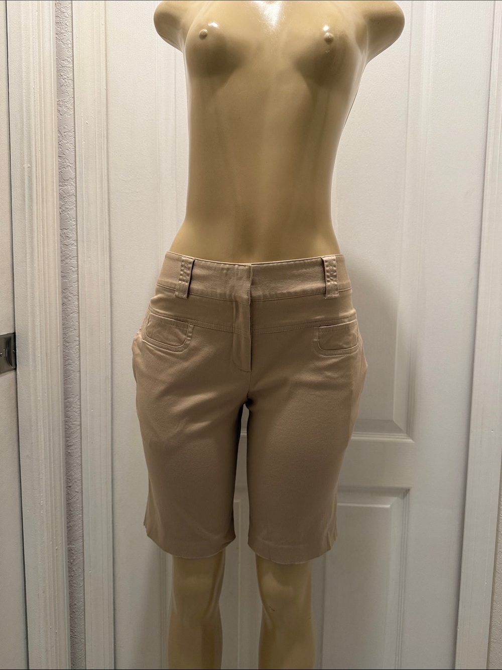 Sport Haley Beige Bermuda Shorts - Classic Neutral
